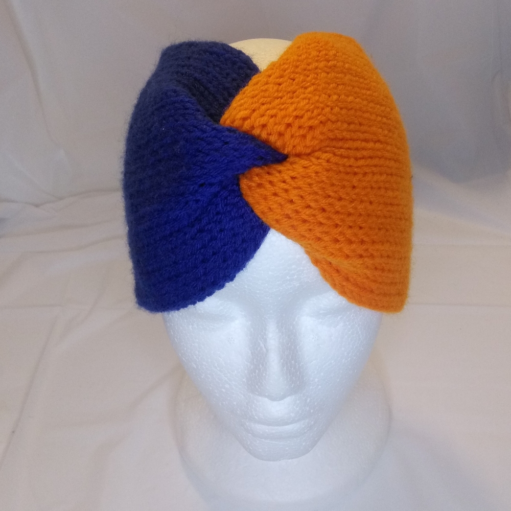 Handmade Double Knitted Earwarmer